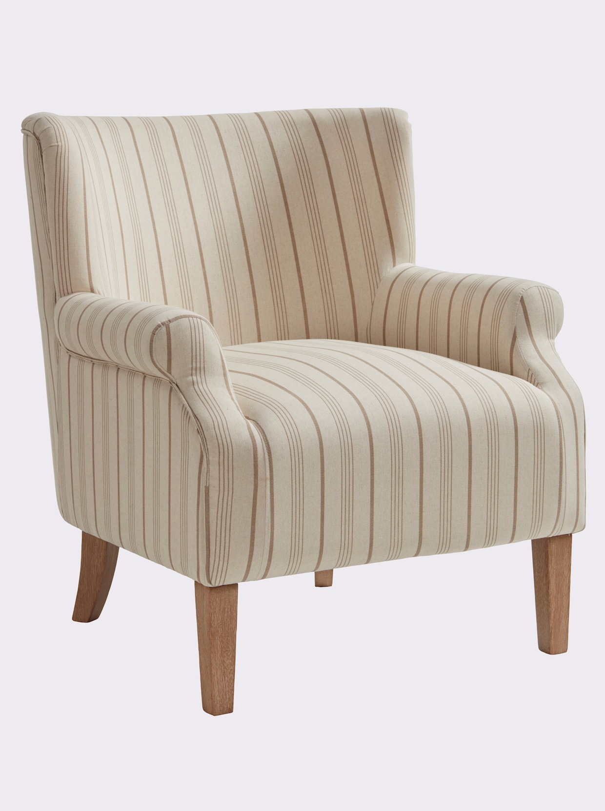 Bild 2 Sessel ecru Streifen