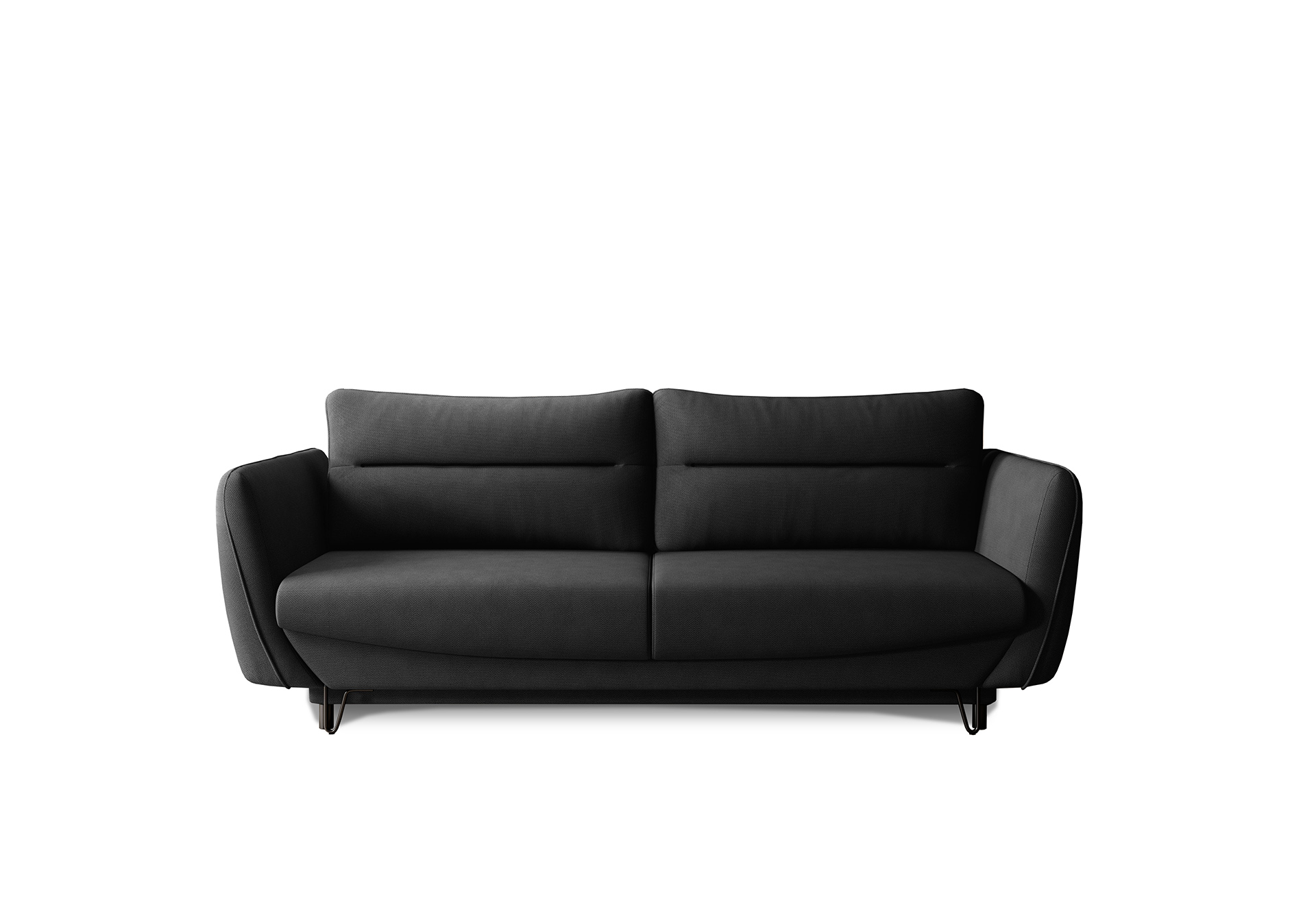 2-Sitzer-Sofa Sonic Mikrofaser mit Schlaffunktion