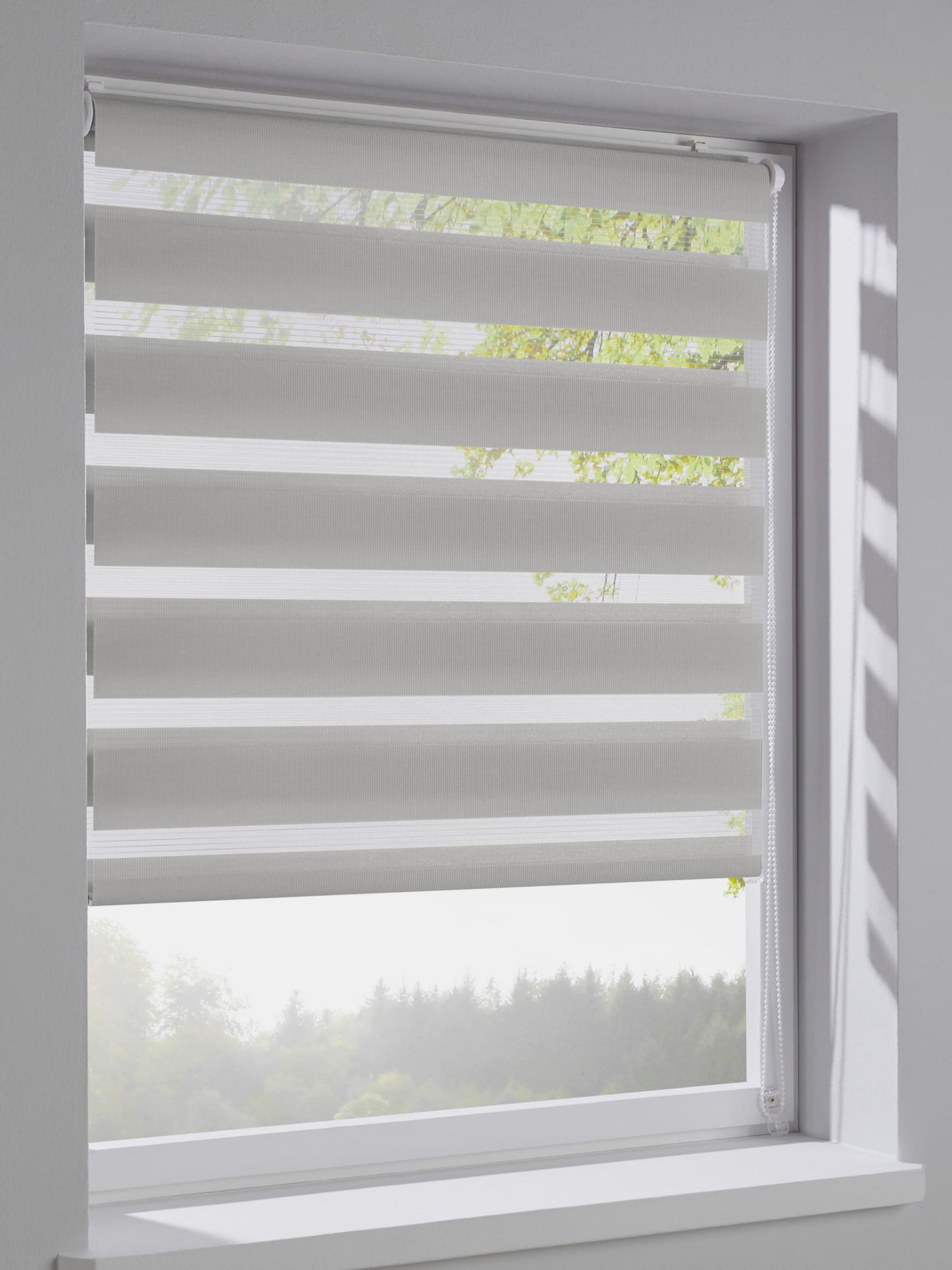 Doppelrollo 50x150 cm grau  Doppelrollo 50x150 cm grau