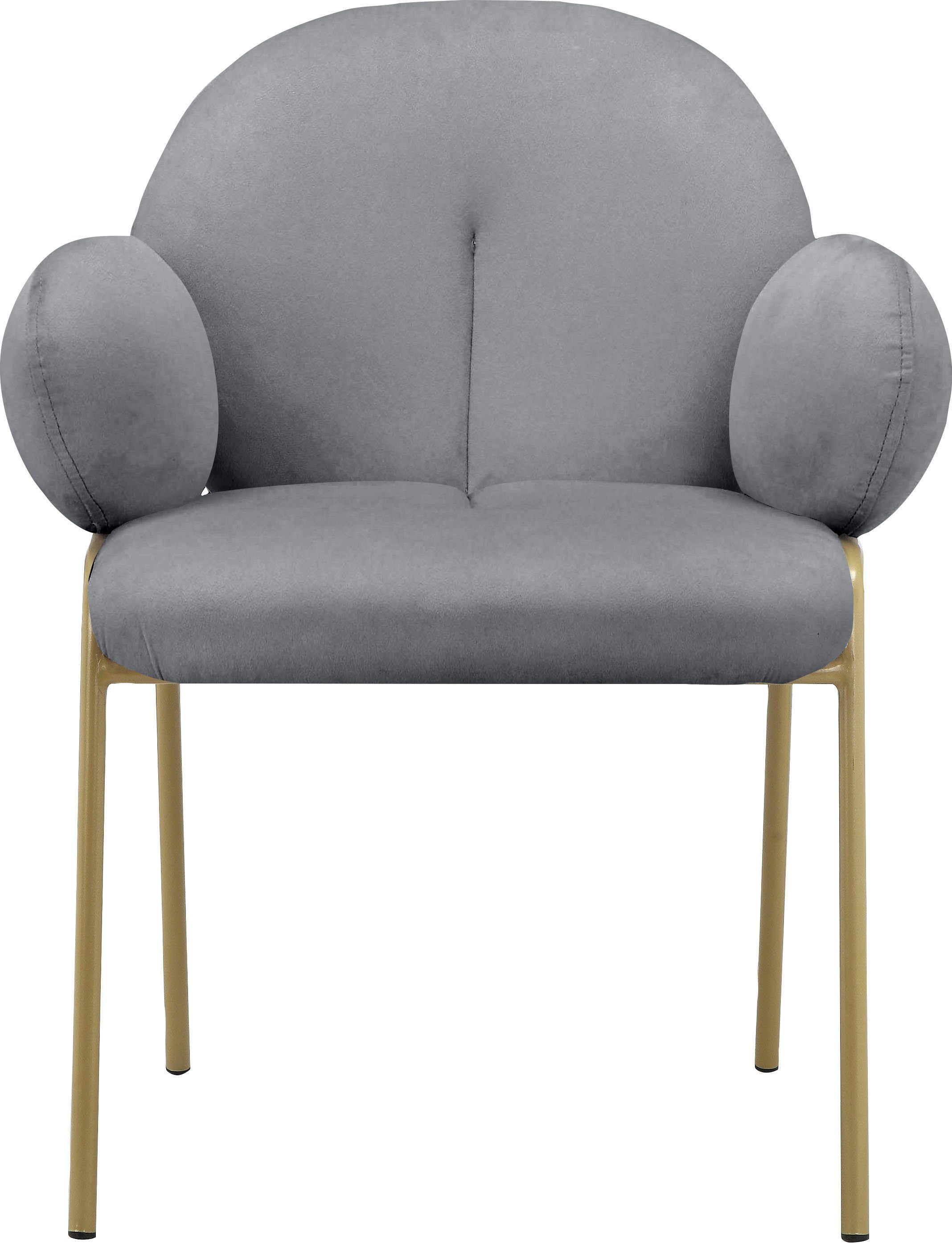 Bild 2 Esszimmerstuhl Albie 2er Set hellgrau