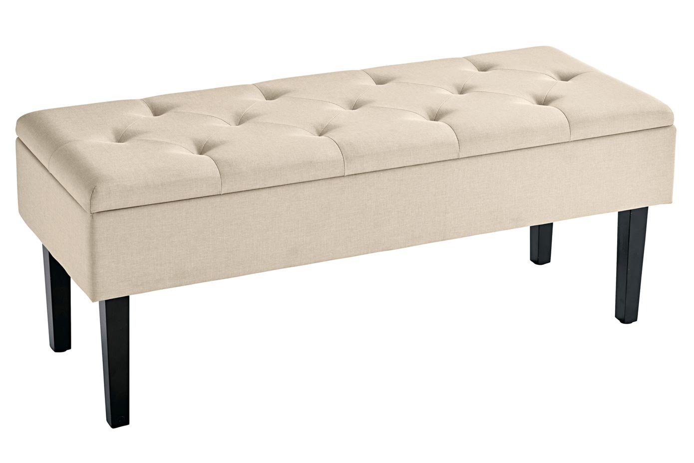 Bank mit Staufach