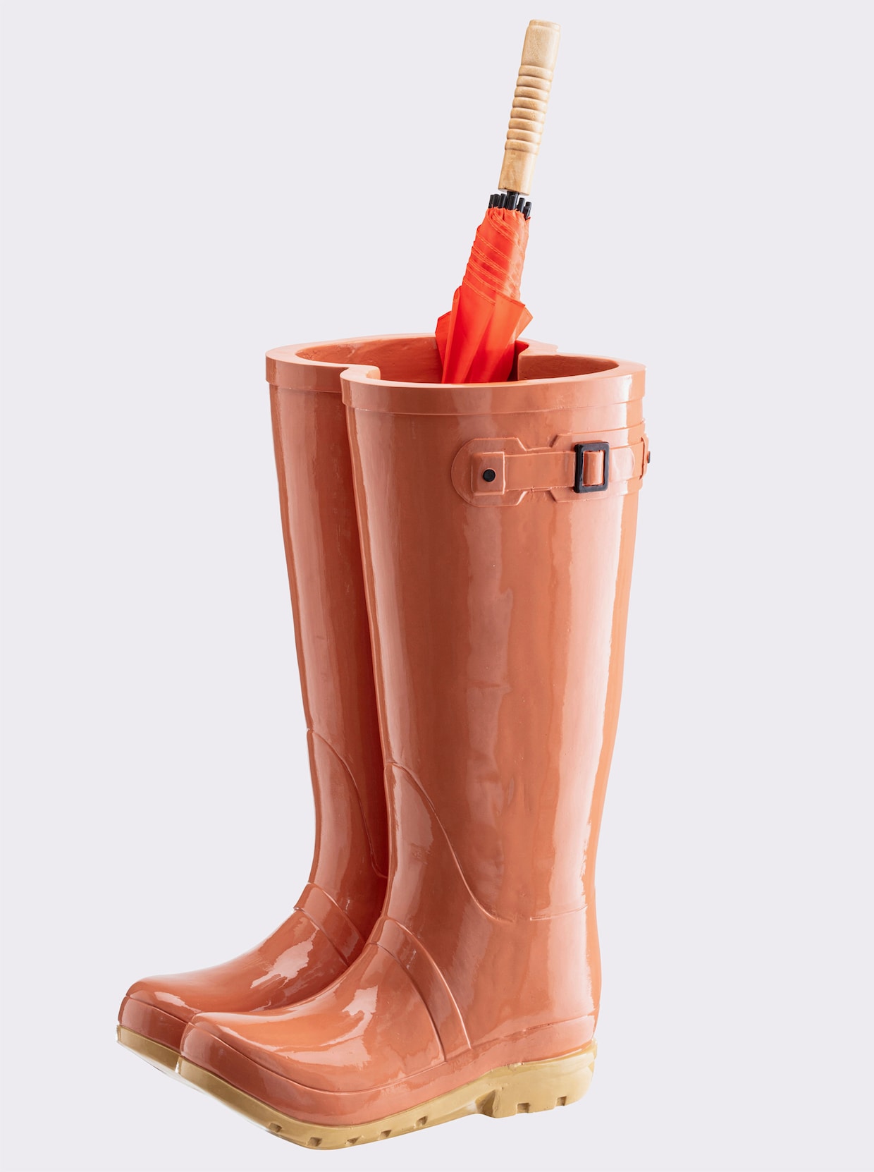Schirmständer, Gummistiefel-Optik, B 31 x H 55,5 cm