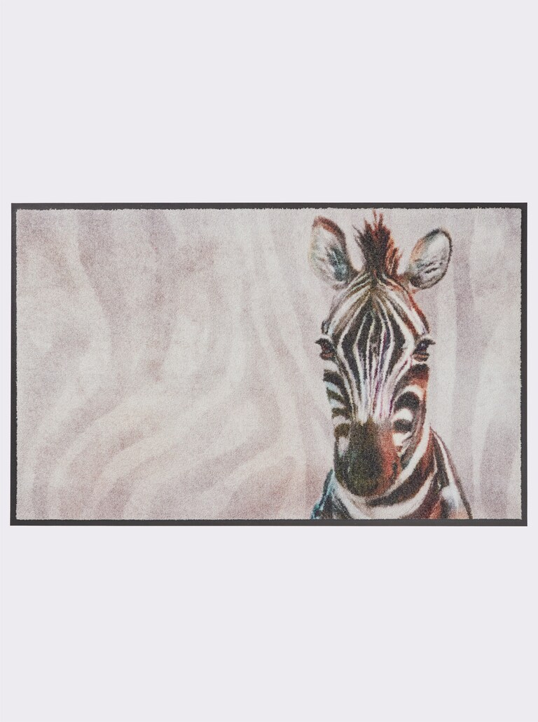 Fußmatte 75x120 cm grau-beige