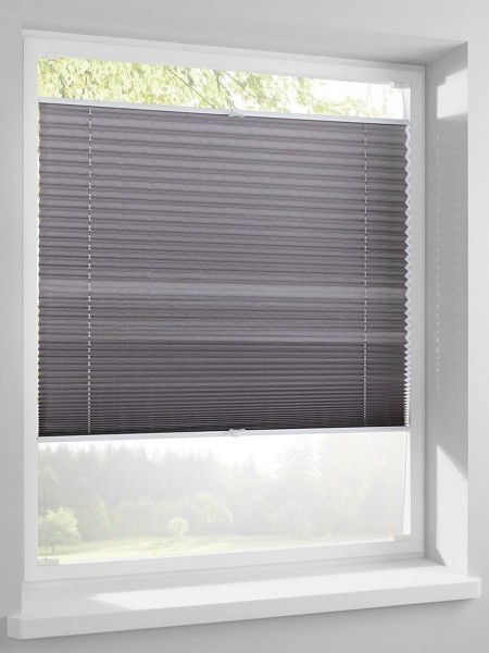 Plissee-Jalousie 70x130 cm Taupe  Plissee-Jalousie 70x130 cm Taupe