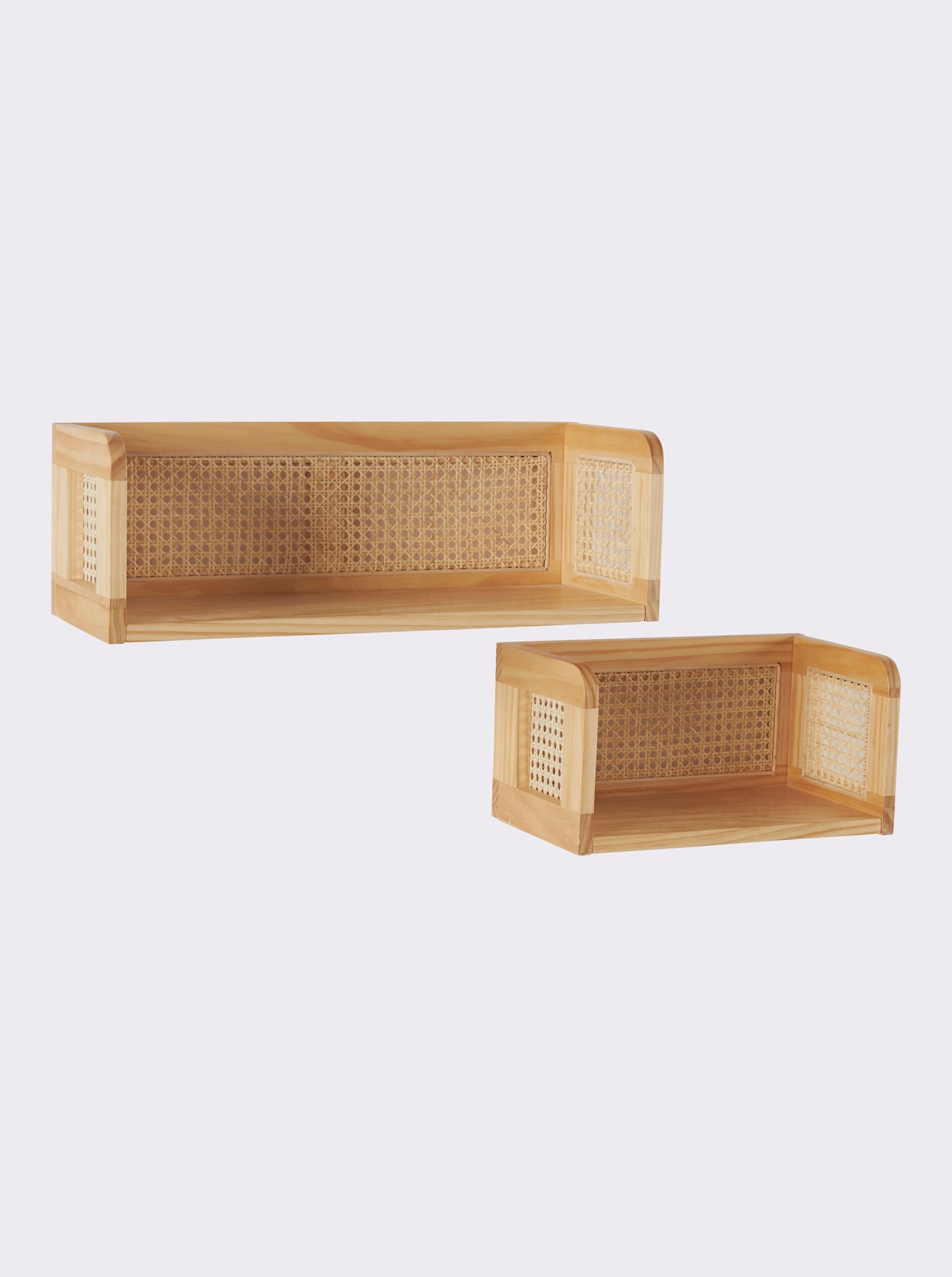 Bild 1 Wandregal Set natur