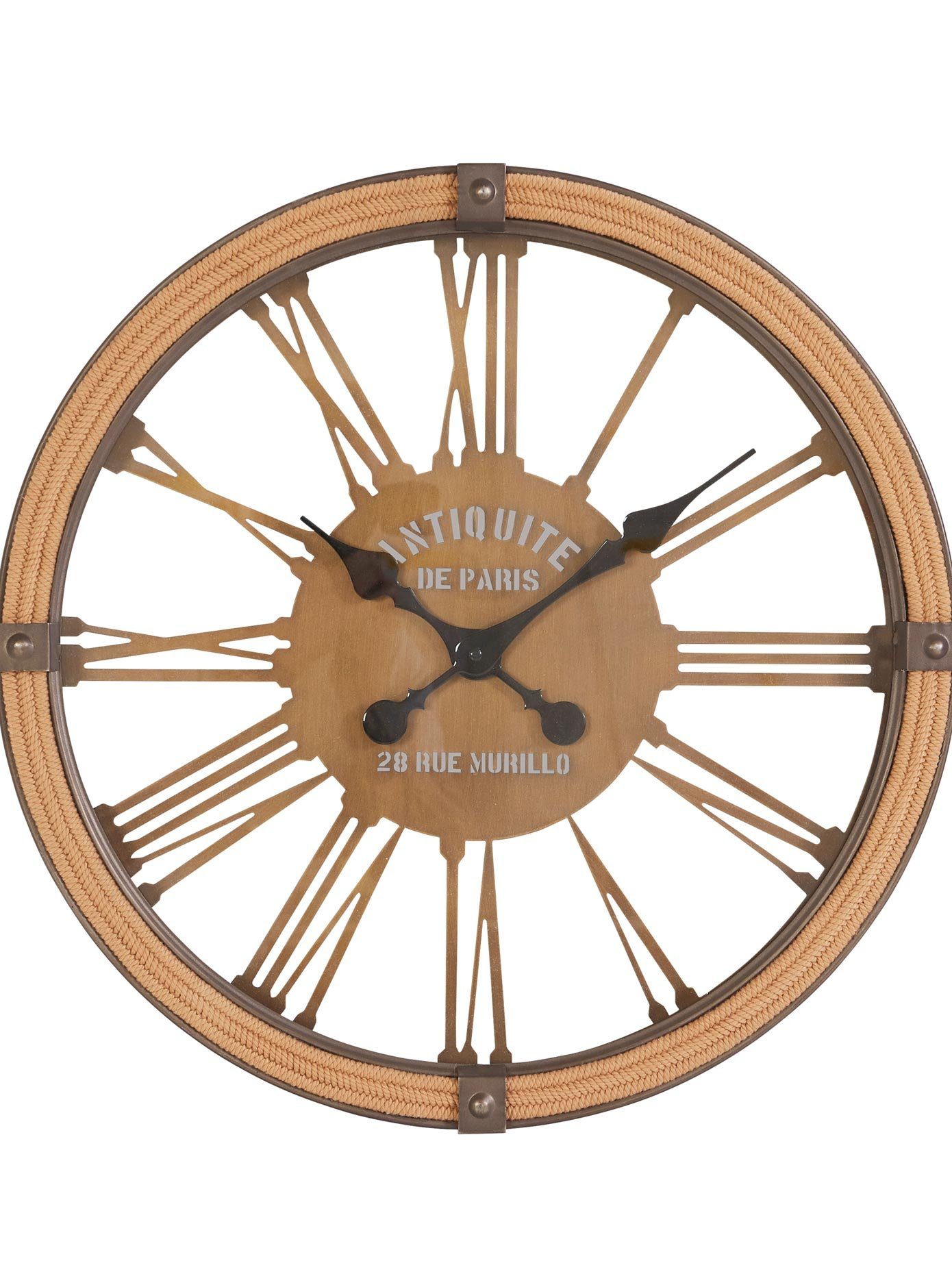 Bild 1 Wanduhr mit Glasfront