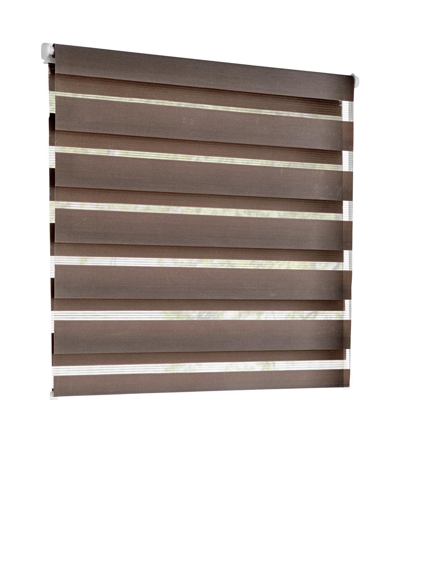 Doppelrollo 90x150 cm braun 