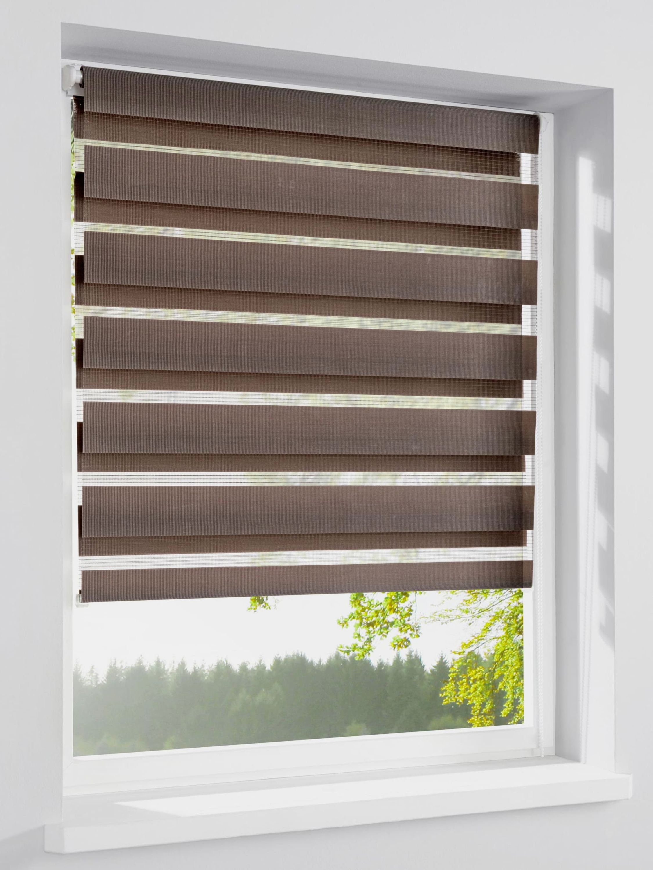 Doppelrollo 50x150 cm braun  Doppelrollo 50x150 cm braun