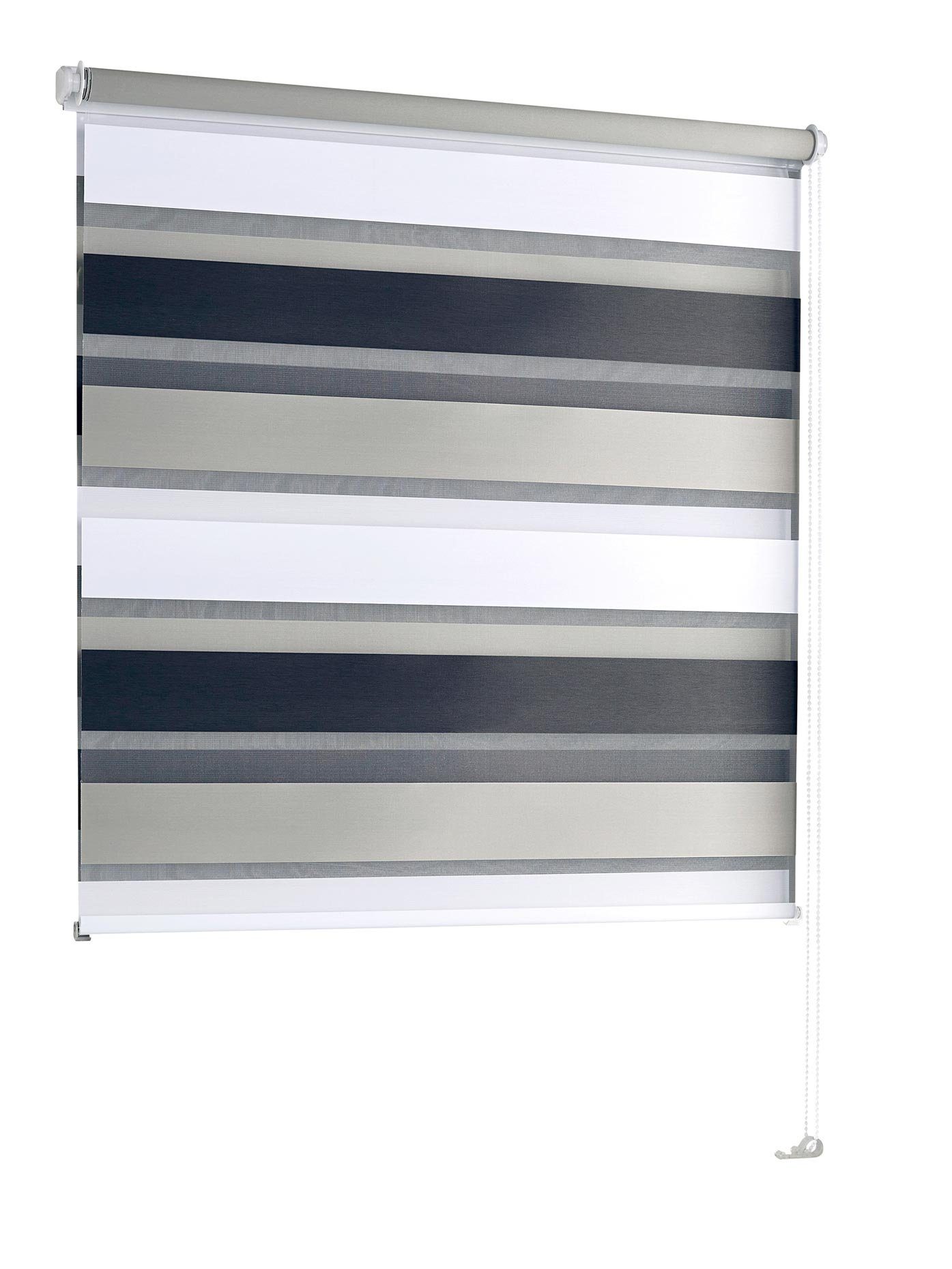 Doppelrollo 50x150 cm offwhite-taupe Doppelrollo 50x150 cm offwhite-taupe