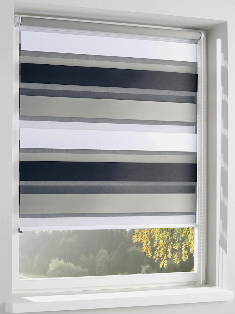 Doppelrollo 80x210 cm taupe Doppelrollo 80x210 cm taupe