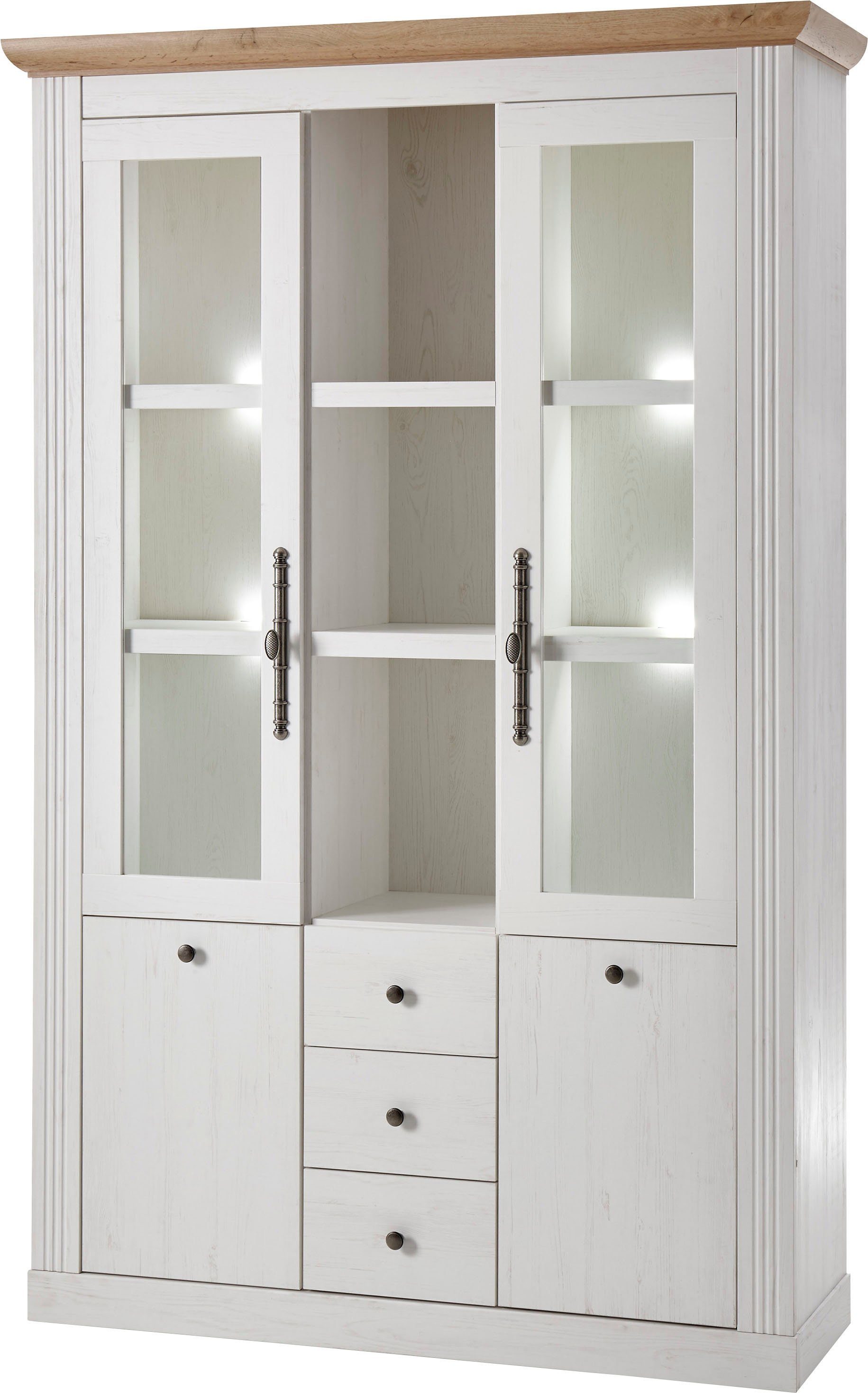 Küchenbuffet Schrank weiß