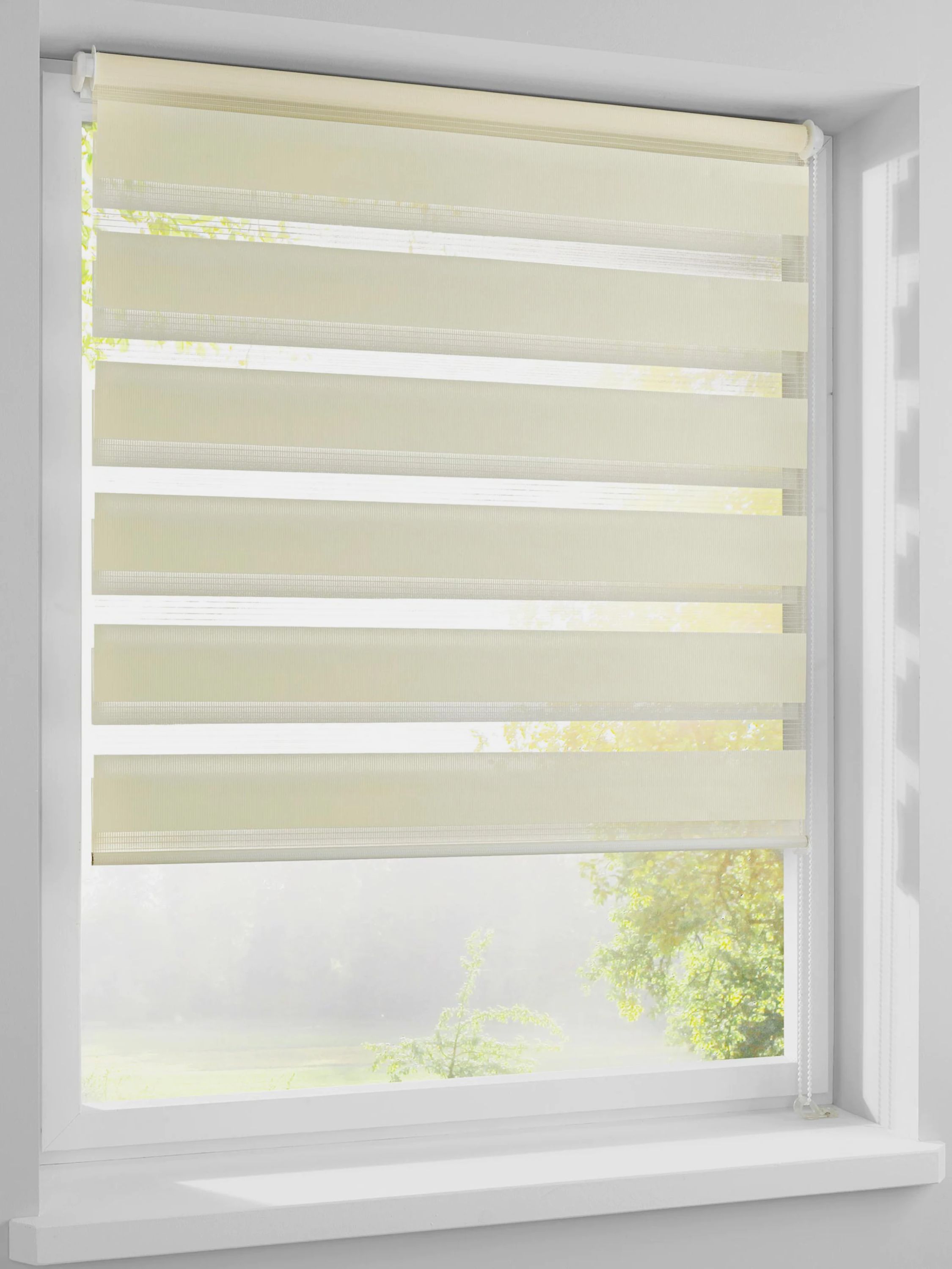 Doppelrollo 90x150 cm beige 